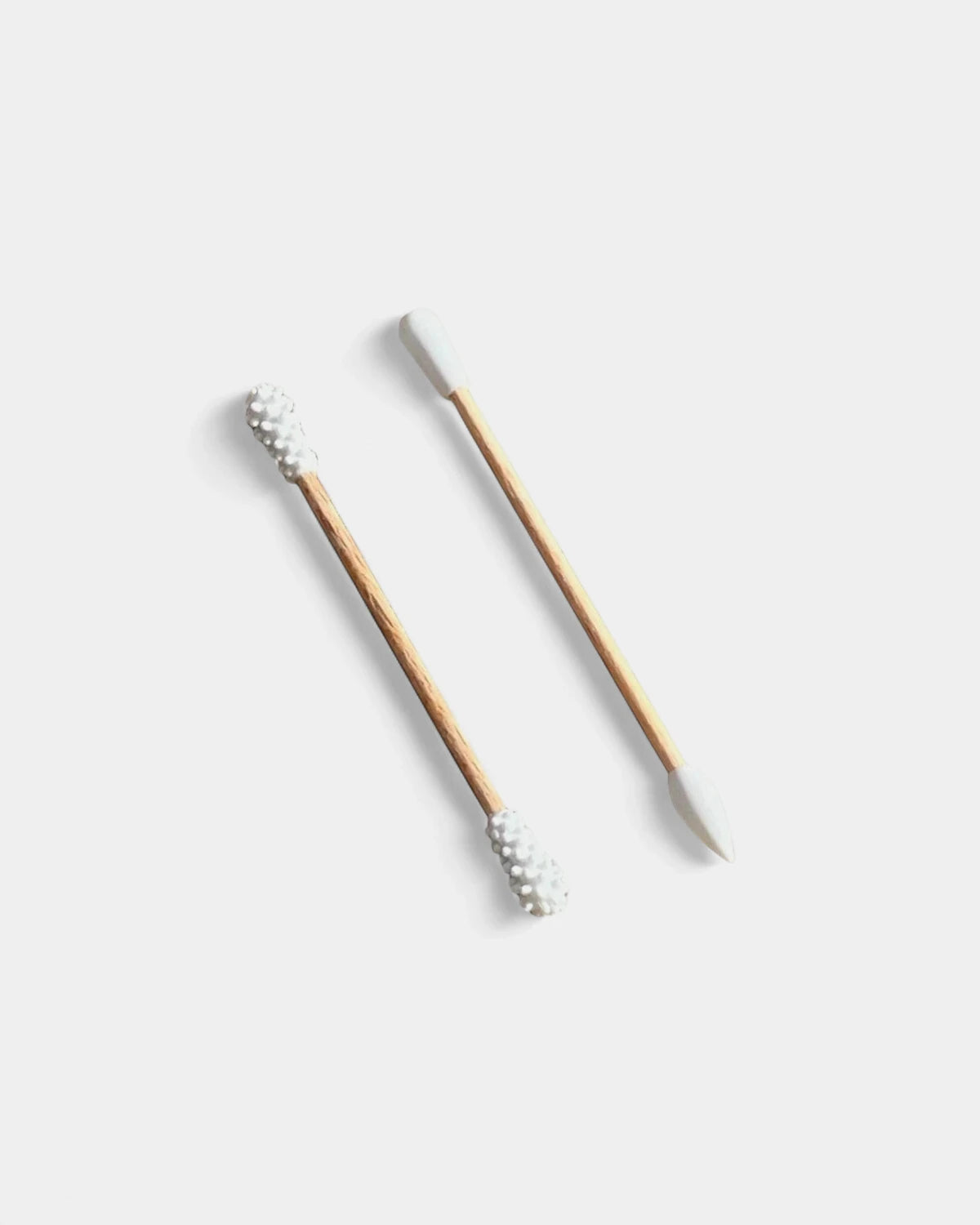 Customizable Reusable Cotton Swab and Beauty Applicator Duo